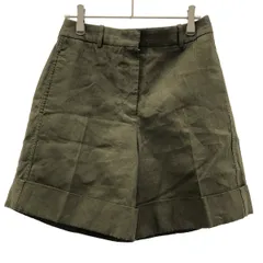 JIL SANDER ジルサンダー 25SS リネンショートパンツ J02KA0323 J60001 カーキ 32のサムネイル
