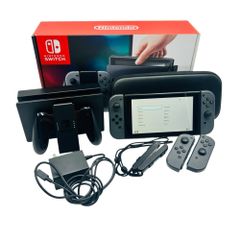 □Nintendo Switch HAC-001 本体セット Joy-Con ネオンブルー ネオン 