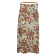 キース KEITH スカート 9 マルチカラー 花柄 ロング丈 タイト /NL ■ECF003