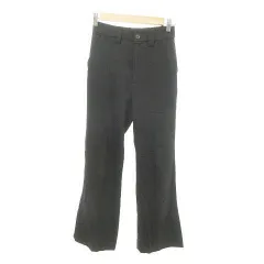 コーエン coen スラックス パンツ Sサイズ 黒 ブラック ■GY99