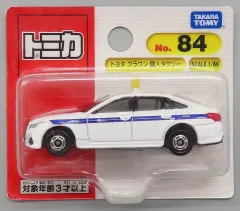 【中古】トミカ 1/66 トヨタ クラウン 個人タクシー(ホワイト×ブルー) 「トミカ No.84」