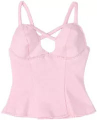 【中古】ドールアクセサリー AZO2用 クロスストラップキャミソール(ピンク)のサムネイル
