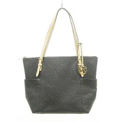 マイケルコース MICHAEL KORS ジェットセット レザー トートバッグ マルチポケット 35T2GTTT8L 黒 ブラック ■GY47