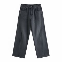 新品 定価18.7万 パパス シープスエード レザー クロップド パンツ 50