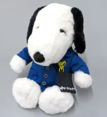 【中古】ぬいぐるみ スヌーピー(ユニフォーム) 1周年記念スタンダードぬいぐるみ 「PEANUTS(SNOOPY)」 スヌーピーミュージアム限定