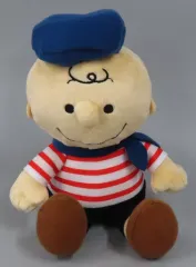 【中古】ぬいぐるみ チャーリー・ブラウン ぬいぐるみ ～パリスタイル～ 「PEANUTS(SNOOPY)」