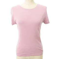 ラルフローレン RALPH LAUREN  半袖 Ｔシャツ 無地 クルーネック ストレッチ 薄手 Mサイズ ピンク ■MET1