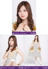 【二手】寫真卡(乃木坂46) ◇白石麻衣/「2018.October-II」會場限定隨機寫真卡 3種全套