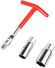 【特価商品】fogman プラグソケット T型ハンドル プラグレンチ レンチ スパークプラグ プラグ ソケット 車 整備 セットのサムネイル