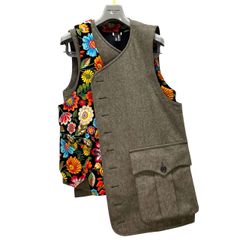 25AW コムデギャルソン オムプリュス 花柄刺繍巻きベストXL コムデギャルソンオムプリュス25FW花柄ベストサイズL - メルカリ