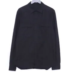 RICK OWENS ワークシャツジャケット サイズ48 ブラック RU01B1291-Pのサムネイル