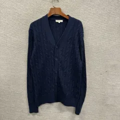 ヴィンテージ ケーブル編み ニット カーディガン 95 M15778