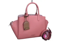 kate spade ケイトスペード ハンドバッグ アベニュー ミディアム サッチェル K6534 ピンク系 レザー レディース 2WAY ゴールド金具 新品未使用展示品