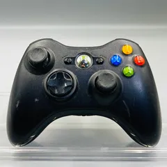【動作確認済み】xbox360 ワイヤレスコントローラー 1403 ブラック Microsoft GV6