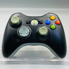 【動作確認済み】xbox360 ワイヤレスコントローラー 1403 ブラック Microsoft GV7