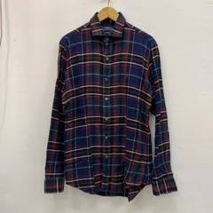 ラルフローレン ポニー刺繍 チェック ネルシャツ メンズ M ISItems【USED】【古着】【中古】50157514