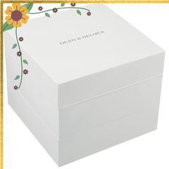 美品】DEAN & DELUCA 三段重 大 ホワイト 風呂敷・ベルト・箸付 - メルカリ