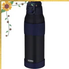 サーモス 水筒 真空断熱スポーツボトル 1L ミッドナイトブルー 保冷専用 FJR-1000 MDB 0