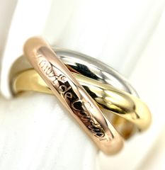 新品磨き済み Cartier カルティエ トリニティ クラシック リング 53