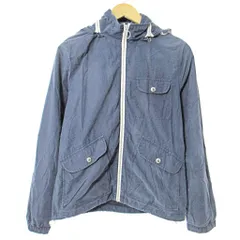 ケープハイツ CAPE HEIGHTS ジャケット ブルゾン フーディ コットンナイロン XS 紺 ネイビー 0918 ■YHS3のサムネイル