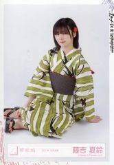 櫻坂46 藤吉夏鈴 2025年 浴衣 座り 生写真 - メルカリ