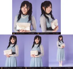【中古】生写真(AKB48・SKE48) ◇長野雅/HKT48 2021年8月度 net shop限定個別生写真 August vol.2 5種コンプリートセット