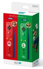 【中古】WiiUハード Wiiリモコンプラスセット(マリオ/ルイージ2個セット)