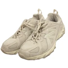 ニューバランス NEW BALANCE ML610T スニーカー ローカット ML610TBC 白 ホワイト 25.5cm