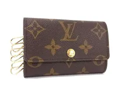 LOUIS VUITTON ルイヴィトン キーケース  ミュルティクレ6 M62630 ブラウン モノグラム ユニセックス 6連 美品