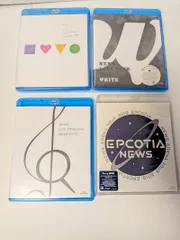 NEWS 通常盤 ライブBlu-ray 4点セット 10th Anniversary in Tokyo Dome/2015 White/2016 QUARTETTO/ARENA TOUR 2018 EPCOTIA