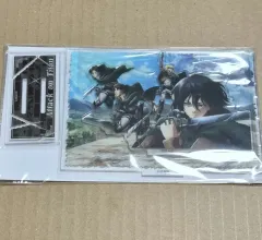 進撃の巨人 ジオラマ リヴァイ ミカサ エレン アルミン 調査兵団