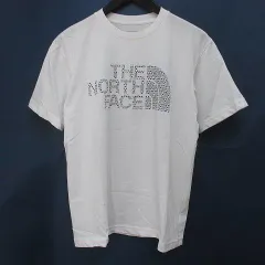 ザノースフェイス THE NORTH FACE NT31703X 半袖 Tシャツ M 白系 ホワイト トライアングル ロゴ プリント