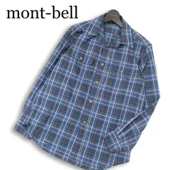 mont-bell モンベル 1104660 通年★ WIC.ライト シャツ 長袖 アウトドア Sz.S メンズ