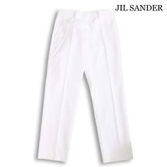 20SS コットンワイドホワイトデニムパンツ JIL SANDER 44サイズ - メルカリ