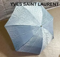 YVES SAINT LAURENT イヴサンローラン 折りたたみ傘 YSLロゴ総柄のサムネイル
