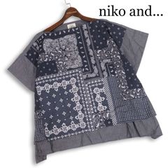 美品NICOBAR 半袖チェック柄シャツニコバルインド綿レディース - メルカリ