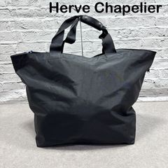 エルベシャプリエ♡舟形トートバッグ♡ノワール￼xノワール used品 
