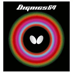 ＜ネコポス発送＞ バタフライ（Butterfly）　06060  006　卓球　ラバー　ディグニクス64 ハイテンション裏ラバー レッド  24FW