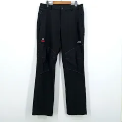 THE NORTH FACE ザノースフェイス メンズ 秋冬 ストレート ストレッチ クライミングパンツ ブラック90 (HU43915)