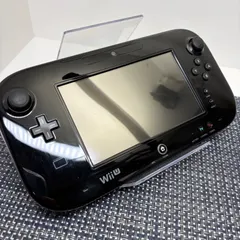 【フルメンテナンス】WiiU ゲームパッドのみ ブラック 黒色 a