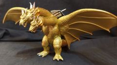 東宝怪獣シリーズ キングギドラ 1998年製 当時物 ソフビ バンダイ
