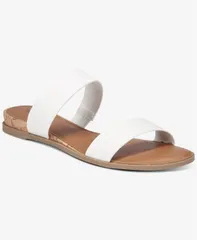 スタイルアンドコー レディース シューズ サンダル Style Co Womens Elliee Flat Cushioned Sandals White ホワイト