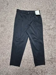 (新品) UNIQLO ユニクロ ドライ ワイドフィット タックテーパード パンツ