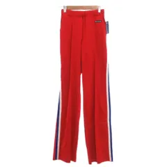 チャンピオン CHAMPION タグ付き パンツ M 赤 白 ホワイト 青 ブルー サイドライン ウエストゴム /SX ■ECF003