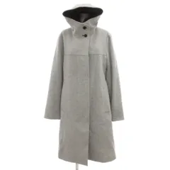 ケーティー キヨコ タカセ  K.T KIYOKO TAKASE コート ウール 11 灰色 グレー フード付き 長そで 無地 /SC ■ECF003