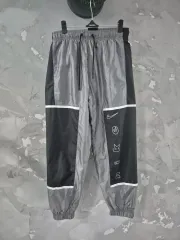 ナイキ ウーブン パンツ グレー/ブラック トレーナー レディース Sサイズ