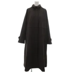 フリークスストア FREAKS STORE コート F 茶 ブラウン ロング丈 スタンドカラー /NL ■ECF003