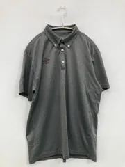 UMBRO アンブロ ポロシャツ O グレー 無地 ワンポイント ブランドロゴ 半袖