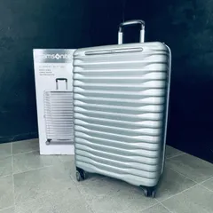 展示品 サムソナイト エレメントスーツケース 27インチ シルバー ダイヤルロック 旅行 キャリーケース 【中古】/516496