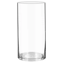 DARENYI 花瓶 ガラス 大きい 高さ40cm ガラス花瓶 透明 大型 円柱型 フラワーベース クリア リビング/寝室/オフィスなどの装飾に適しています (直径12cm 高さ40cm)